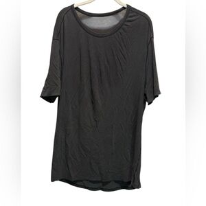 🍋  Lululemon Men’s Black Semi Sheer T Shirt